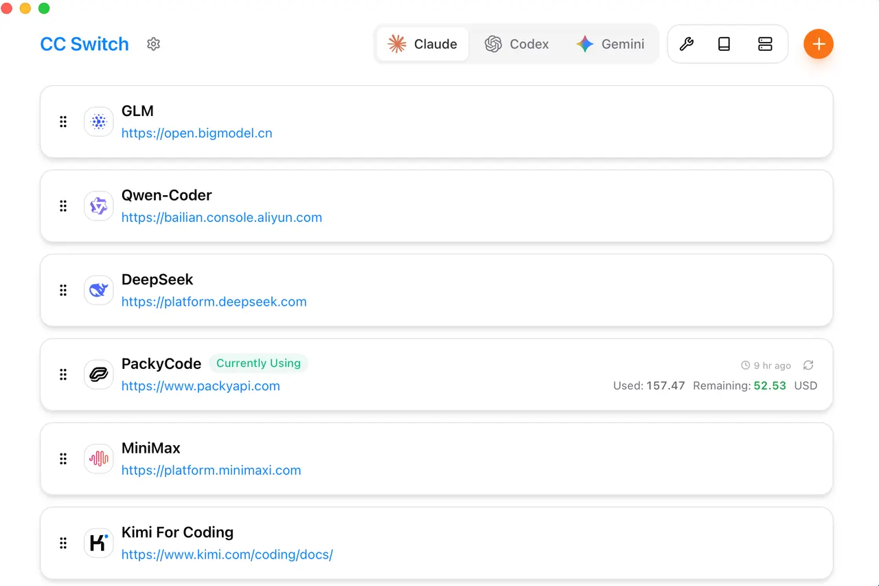 Managing provider configurations