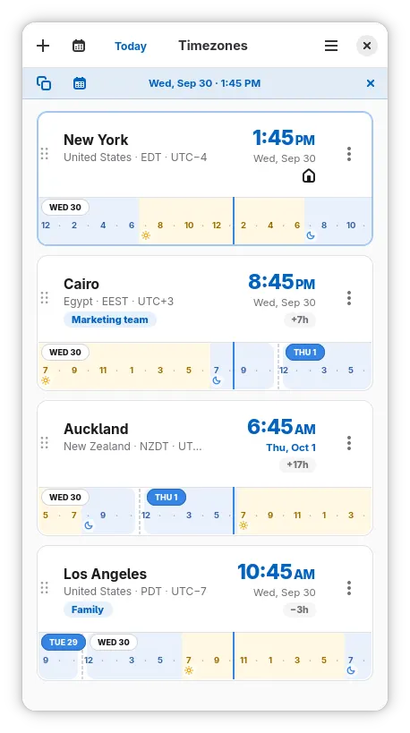 The stacked layout at phone width
